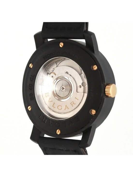 Bvlgari Ca Bon Gold Carbon Automatic Volume Watch main image 5
